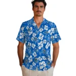 Middle Tennessee Blue Raiders Hawaiian Shirt – Hibiscus Flower Design