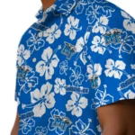 Middle Tennessee Blue Raiders Hawaiian Shirt – Hibiscus Flower Design