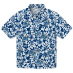 Middle Tennessee Blue Raiders Hawaiian Shirt – Hibiscus Motif