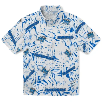 middle tennessee blue raiders hibiscus overlay hawaiian shirts best selling