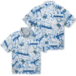 Middle Tennessee Blue Raiders Hawaiian Shirt – Hibiscus Overlay