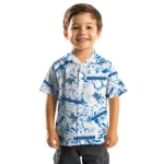 Middle Tennessee Blue Raiders Hawaiian Shirt – Hibiscus Overlay