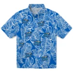 Middle Tennessee Blue Raiders Hawaiian Shirt – Leaf Outline