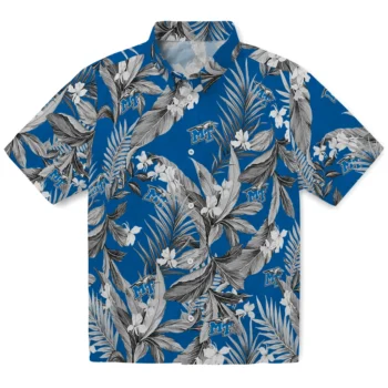 middle tennessee blue raiders palm leaves blue hawaiian shirts best selling