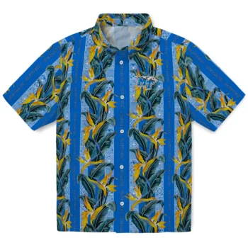 middle tennessee blue raiders paradise vines blue hawaiian shirts best selling