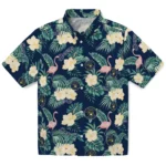 Milwaukee Brewers Hawaiian Shirt – Flamingo and Hibiscus