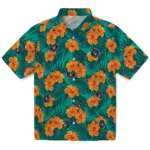 Milwaukee Brewers Hawaiian Shirt – Hibiscus and Palm Leaves