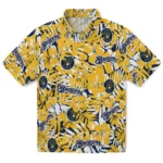 Milwaukee Brewers Hawaiian Shirt – Hibiscus Overlay