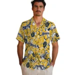 Milwaukee Brewers Hawaiian Shirt – Hibiscus Overlay
