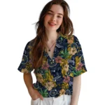 Milwaukee Brewers Hawaiian Shirt – Hibiscus Tiki Jungle