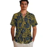 Milwaukee Brewers Hawaiian Shirt – Leaf Outline