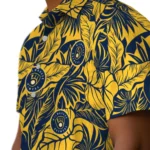 Milwaukee Brewers Hawaiian Shirt – Monstera Layer