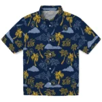 Milwaukee Brewers Hawaiian Shirt – Palm And Clouds