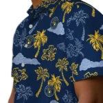 Milwaukee Brewers Hawaiian Shirt – Palm And Clouds