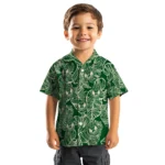 Milwaukee Bucks Hawaiian Shirt – Leaf Outline