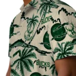 Milwaukee Bucks Hawaiian Shirt – Palm Sunset