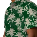 Milwaukee Bucks Hawaiian Shirt – Palm Tree Motif