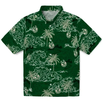 milwaukee bucks wave palm green hawaiian shirts best selling