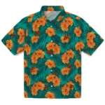 Minnesota Golden Gophers Hawaiian Shirt – Hibiscus and Palm Leaves