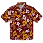 Minnesota Golden Gophers Hawaiian Shirt – Hibiscus Flower Design