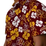 Minnesota Golden Gophers Hawaiian Shirt – Hibiscus Flower Design