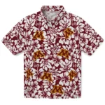 Minnesota Golden Gophers Hawaiian Shirt – Hibiscus Motif