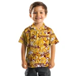 Minnesota Golden Gophers Hawaiian Shirt – Hibiscus Overlay