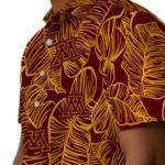 Minnesota Golden Gophers Hawaiian Shirt – Leaf Outline