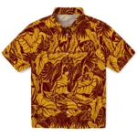 Minnesota Golden Gophers Hawaiian Shirt – Monstera Layer