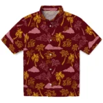 Minnesota Golden Gophers Hawaiian Shirt – Palm And Clouds