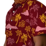 Minnesota Golden Gophers Hawaiian Shirt – Palm And Clouds