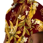 Minnesota Golden Gophers Hawaiian Shirt – Palm Leaves