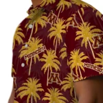 Minnesota Golden Gophers Hawaiian Shirt – Palm Tree Motif