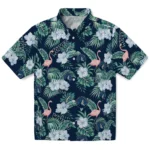 Minnesota Timberwolves Hawaiian Shirt – Flamingo and Hibiscus
