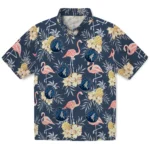 Minnesota Timberwolves Hawaiian Shirt – Flamingo Hibiscus