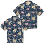 Minnesota Timberwolves Hawaiian Shirt – Flamingo Hibiscus