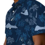 Minnesota Timberwolves Hawaiian Shirt – Palm And Clouds
