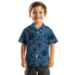 Minnesota Timberwolves Hawaiian Shirt – Palm Sunset