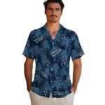 Minnesota Timberwolves Hawaiian Shirt – Palm Tree Motif