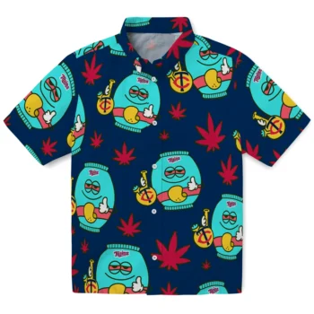 minnesota twins bong smile navy hawaiian shirts best selling