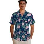 Minnesota Twins Hawaiian Shirt – Flamingo and Hibiscus