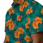 Minnesota Twins Hawaiian Shirt – Hibiscus and Palm Leaves