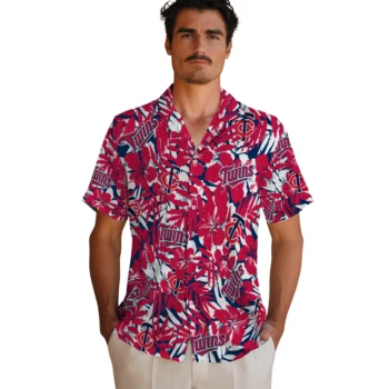 minnesota twins hibiscus overlay hawaiian shirts fashion forward