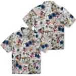 Minnesota Twins Hawaiian Shirt – Hibiscus Seaside