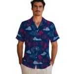 Minnesota Twins Hawaiian Shirt – Palm And Clouds
