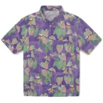 Minnesota Vikings Hawaiian Shirt – Anthurium Overlay