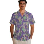 Minnesota Vikings Hawaiian Shirt – Anthurium Overlay
