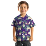 Minnesota Vikings Hawaiian Shirt – Flamingo and Hibiscus