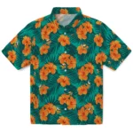 Minnesota Vikings Hawaiian Shirt – Hibiscus and Palm Leaves