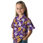 Minnesota Vikings Hawaiian Shirt – Hibiscus Flower Design